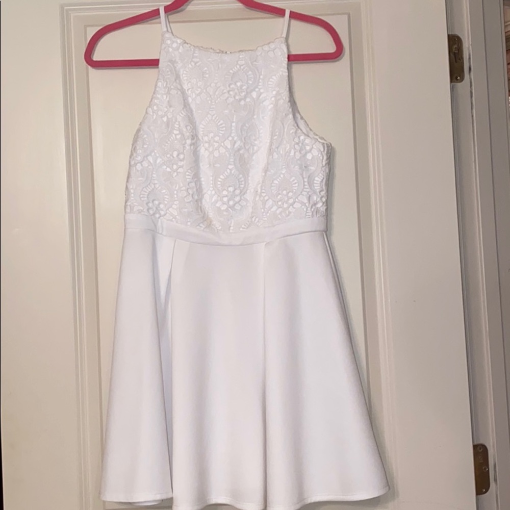 White Francesca’s dress